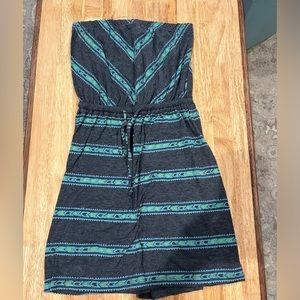 Strapless summer dress